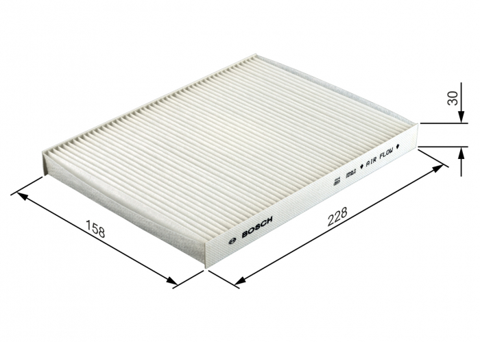 Filtru habitaclu BOSCH 1987432039 [5]