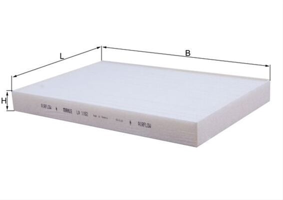 Filtru habitaclu MAHLE LA1162 [1]