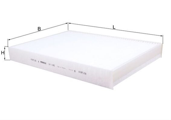 Filtru habitaclu MAHLE LA1185 [1]