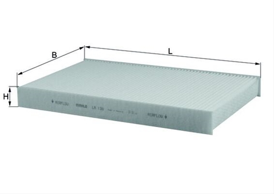 Filtru habitaclu MAHLE LA138 [1]