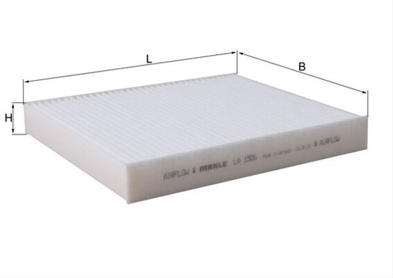Filtru habitaclu MAHLE LA1506 [1]