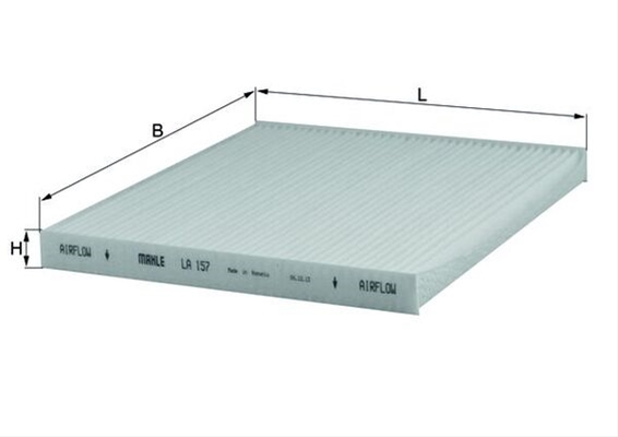 Filtru habitaclu MAHLE LA157 [1]