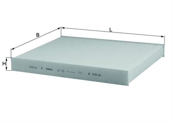Filtru habitaclu MAHLE LA182 [2]