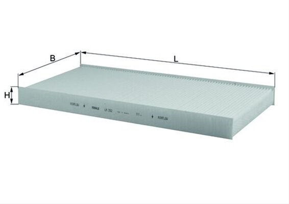 Filtru habitaclu MAHLE LA252 [1]