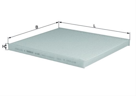 Filtru habitaclu MAHLE LA301 [3]