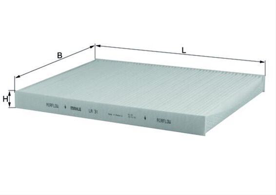 Filtru habitaclu MAHLE LA31 [2]