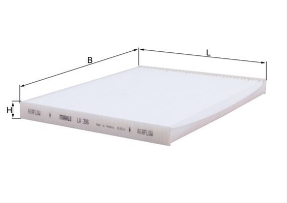 Filtru habitaclu MAHLE LA396 [3]