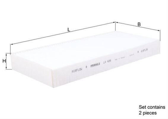 Filtru habitaclu MAHLE LA426/S [1]