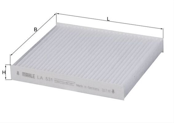 Filtru habitaclu MAHLE LA531 [1]