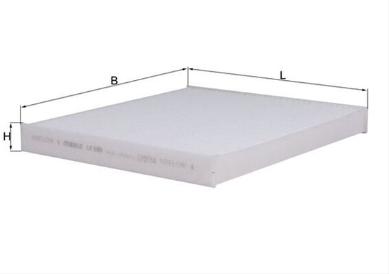 Filtru habitaclu MAHLE LA586 [1]