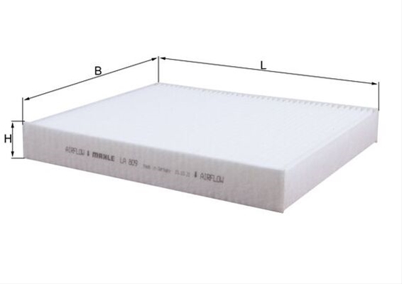 Filtru habitaclu MAHLE LA809 [1]