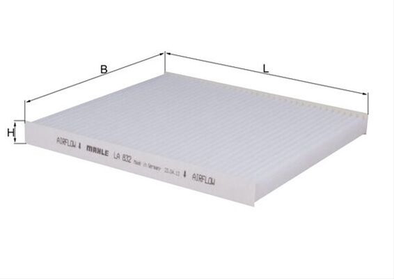 Filtru habitaclu MAHLE LA832 [1]