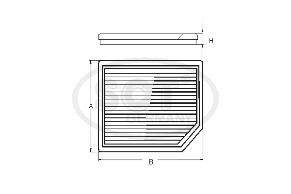 Filtru habitaclu SCT-MANNOL  cu carbon activ SAK 166 [1]