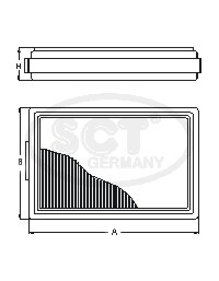 Filtru habitaclu SCT-MANNOL SA 1105 [2]