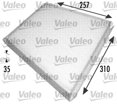 Filtru habitaclu VALEO 698702 [1]