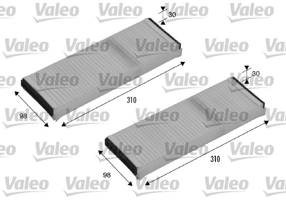 Filtru habitaclu VALEO 715500 [2]