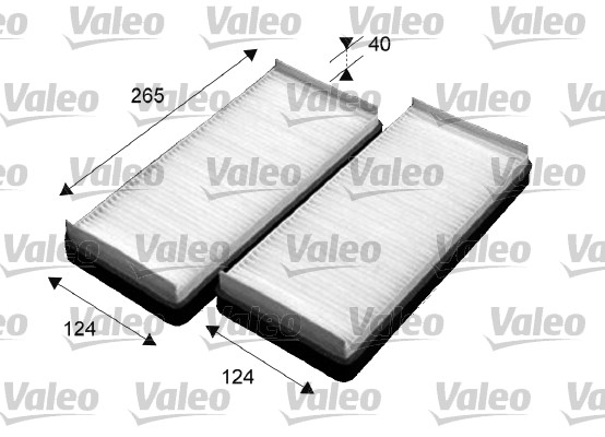 Filtru habitaclu VALEO 715531 [1]