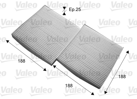 Filtru habitaclu VALEO 715714 [1]