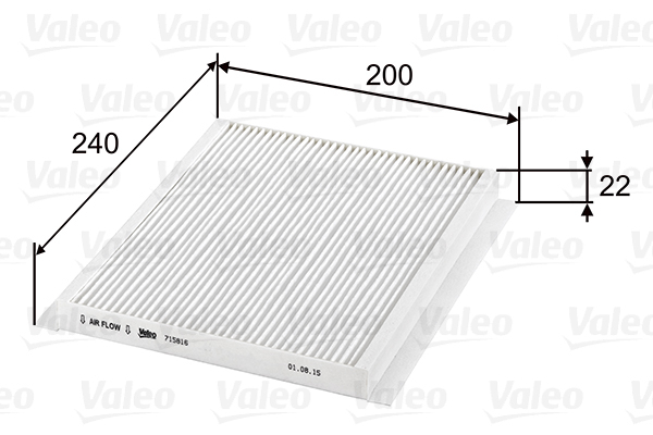 Filtru habitaclu VALEO 715816 [6]