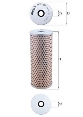 Filtru hidraulic MAHLE HX108 [1]