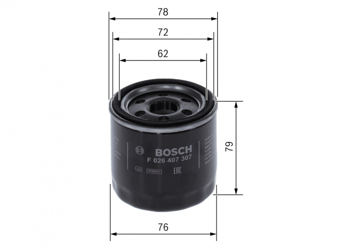 Filtru Ulei BOSCH F026407307 [3]