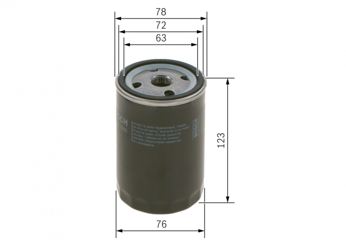 Filtru ulei BOSCH 0451103086 [5]