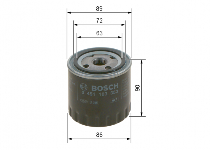 Filtru ulei BOSCH 0451103353 [3]