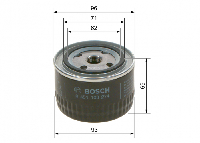 Filtru Ulei BOSCH 0451103274 [4]