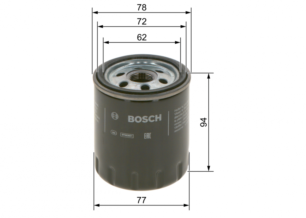 Filtru ulei BOSCH F026407268 [4]