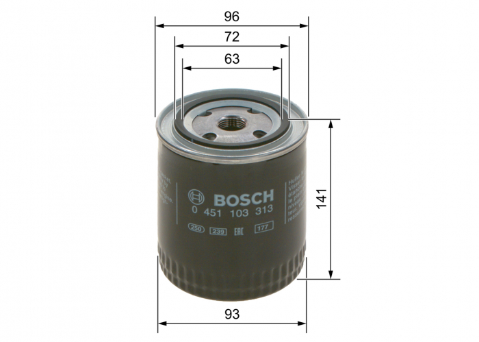 Filtru Ulei BOSCH 0451103313 [3]