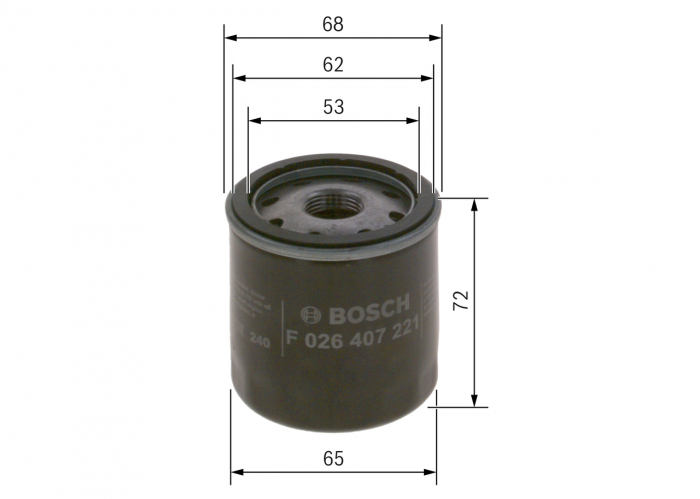 Filtru ulei BOSCH F026407221 [4]