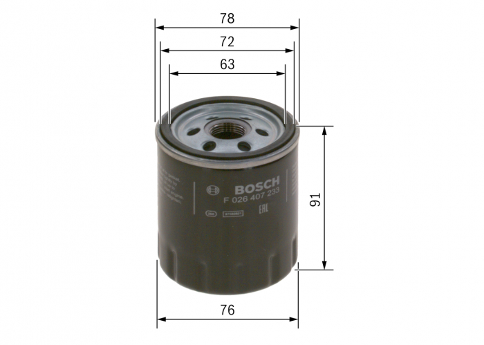 Filtru Ulei BOSCH F026407233 [5]