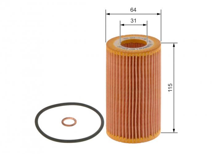 Filtru ulei BOSCH 1457429119 [3]