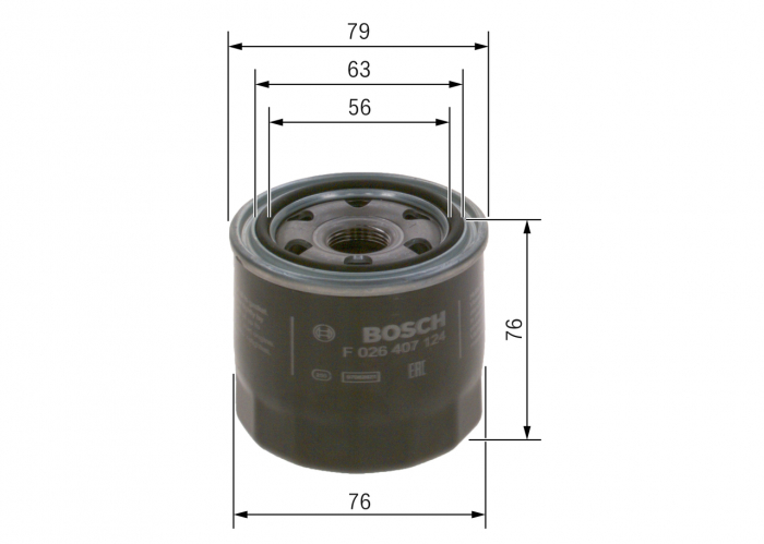 Filtru Ulei BOSCH F026407124 [4]
