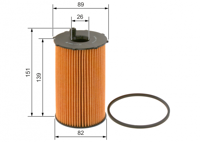 Filtru ulei BOSCH 1457429307 [1]