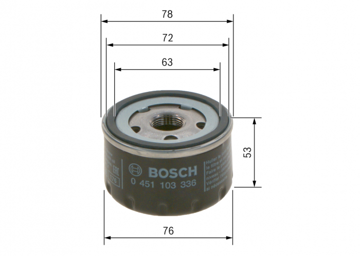 Filtru Ulei BOSCH 0451103336 [4]