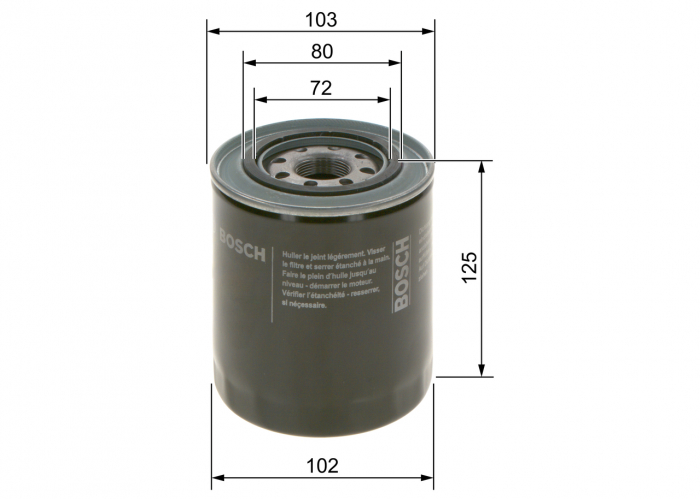 Filtru Ulei BOSCH 0986452062 [3]