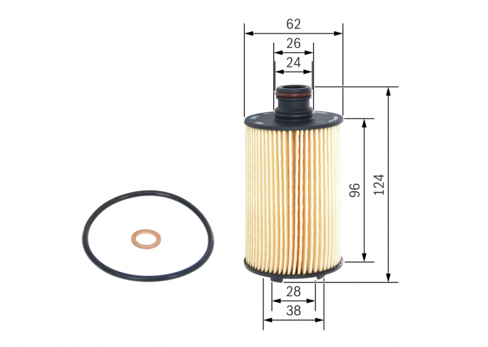 Filtru Ulei BOSCH F026407154 [3]
