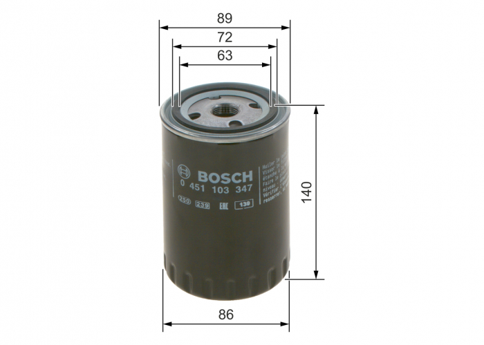 Filtru ulei BOSCH 0451103347 [4]