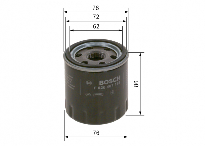 Filtru ulei BOSCH F026407188 [2]