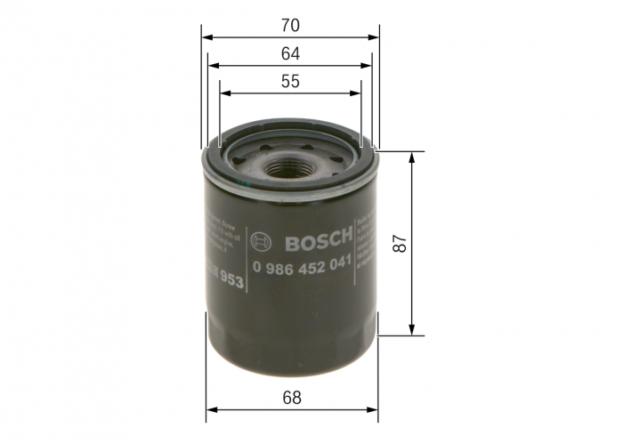 Filtru Ulei BOSCH 0986452041 [4]