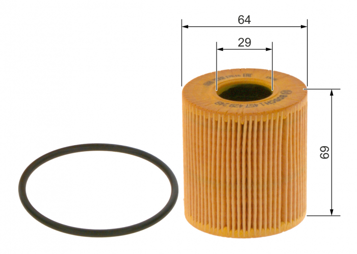 Filtru ulei BOSCH 1457429249 [5]