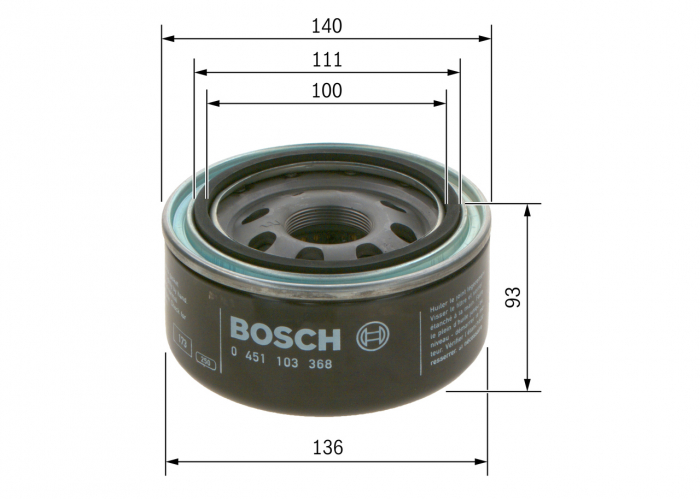 Filtru Ulei BOSCH 0451103368 [5]