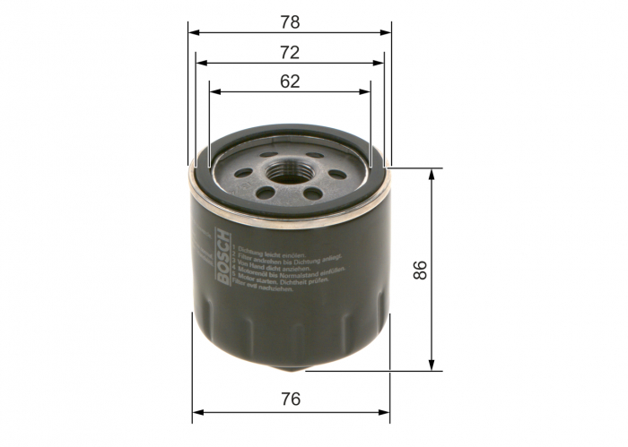 Filtru ulei BOSCH 0451103318 [2]
