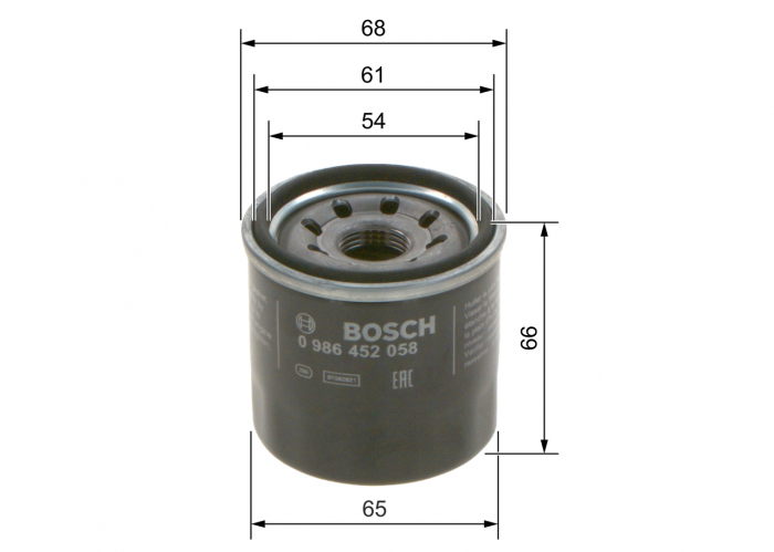 Filtru ulei BOSCH 0986452058 [4]