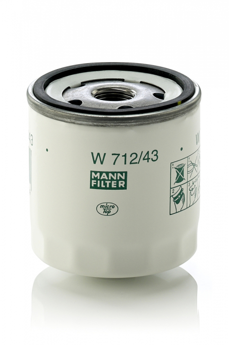 Filtru Ulei Mann-Filter W712/43 [2]