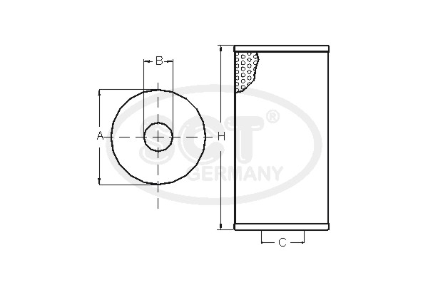 Filtru ulei SCT-MANNOL SH 424 P [4]