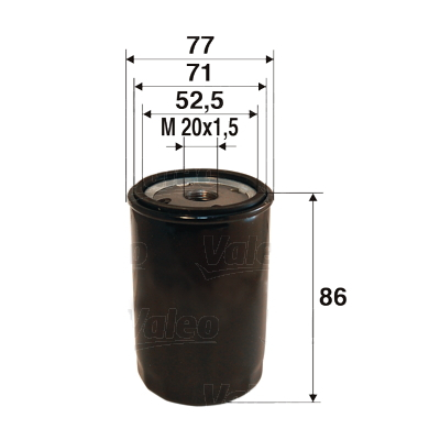 Filtru ulei VALEO 586002 [1]