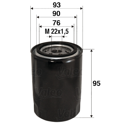Filtru ulei VALEO 586006 [1]