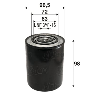 Filtru ulei VALEO 586007 [1]